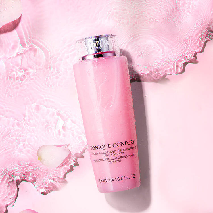 Lancome Tonique Confort Re-Hydrating Comforting Toner Dry Skin 50ml โทนเนอร์ปรับสภาพผิว กระชับรูขุมขน พร้อมปลอบประโลมผิว มอบความชุ่มชื้น กลิ่นหอมอ่อนโยน