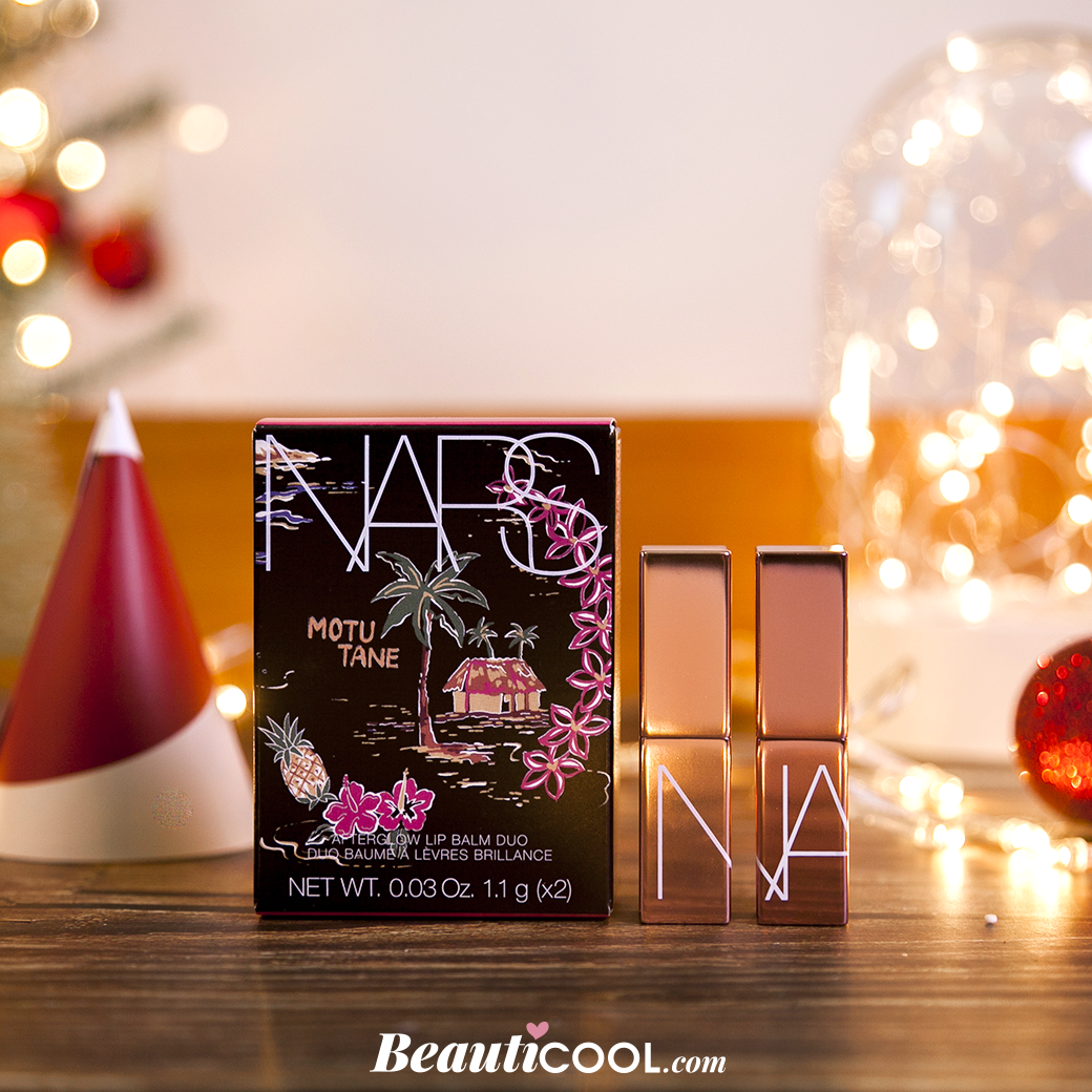 NARS, NARS Motu Tane Afterglow Mini Lip Balm Duo, NARS Motu Tane Afterglow Mini Lip Balm Duo รีวิว, NARS Motu Tane Afterglow Mini Lip Balm Duo ราคา, NARS Motu Tane Afterglow Mini Lip Balm Duo ของแท้, NARS Motu Tane Afterglow Mini Lip Balm Duo (Limited Edition 2019), NARS Motu Tane Afterglow Mini Lip Balm Duo (Limited Edition 2019) 1.1 g. x 2, NARS Motu Tane Afterglow Mini Lip Balm Duo (Limited Edition 2019) 1.1 g. x 2 เซ็ตลิปบาล์มไซส์มินิ