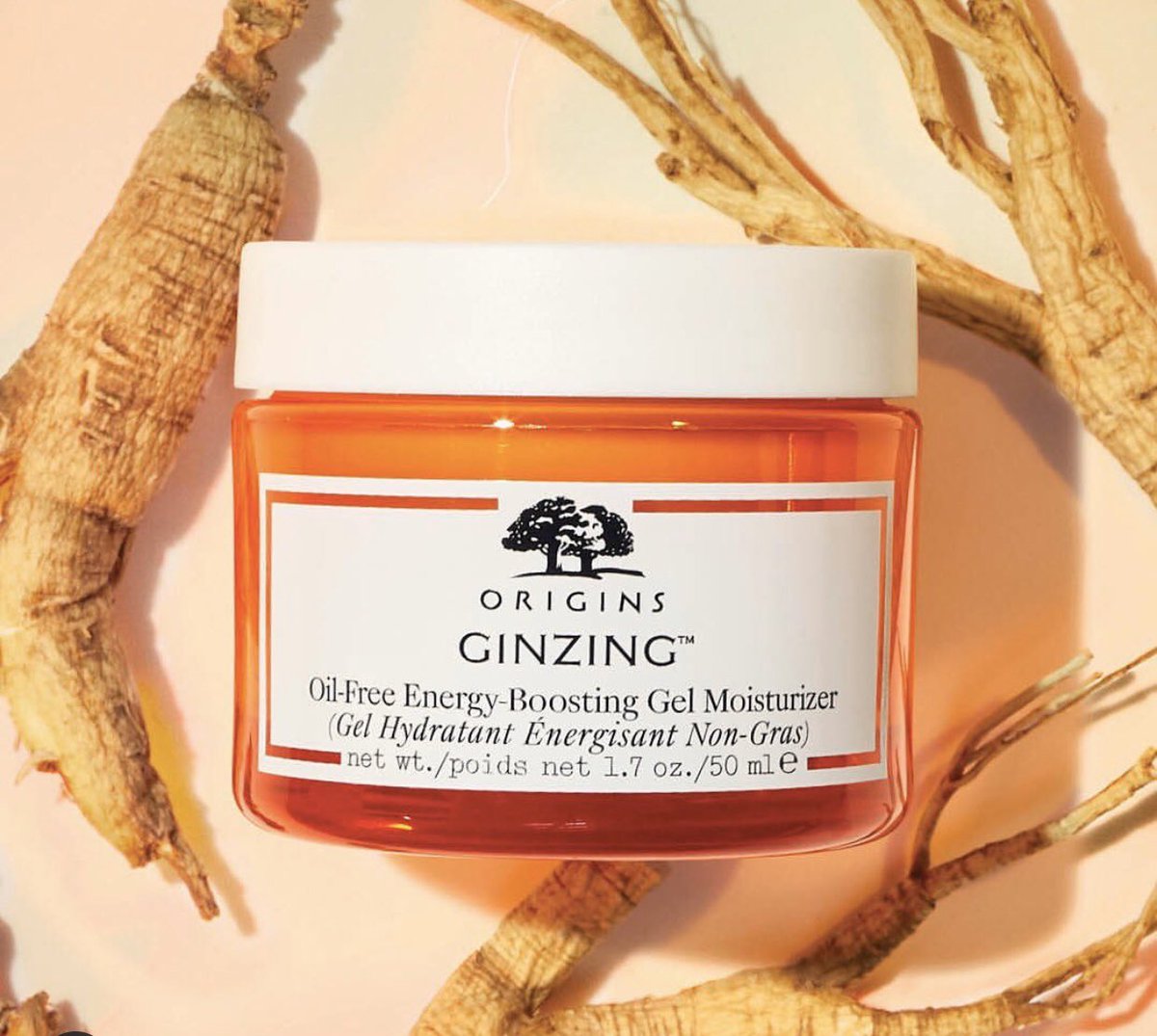 Origins Ginzing Oil-free Energy Boosting Gel Moisturizer มอยซ์เจอไรเซอร์เจลสูตรบางเบา สำหรับผิวมัน เก็บล็อคความชุ่มชื้นใต้ผิวได้ยาวนาน 24 ชม. ปลุกผิวให้สดชื่นกระจ่างใส ชุ่มชื้นด้วยโสม สุขภาพดีด้วยคาแฟอีนจากกาแฟ